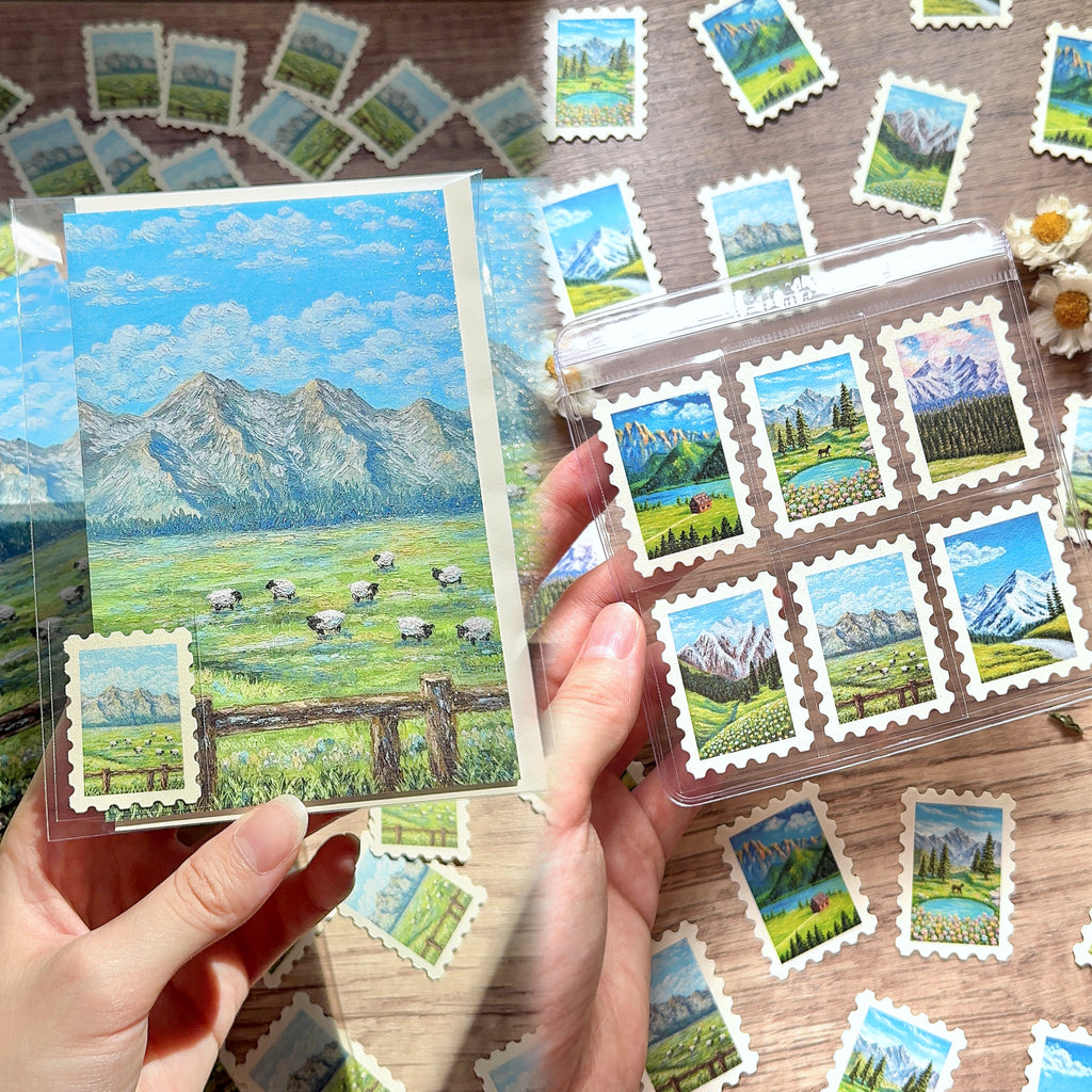 Horizon Mail Bundle – Art Print & Sticker Collection (Version 2)