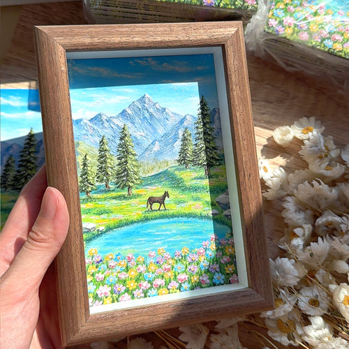 Horizon Art Print & Bookmark & Sticker Set Mail Bundle (Version 3)