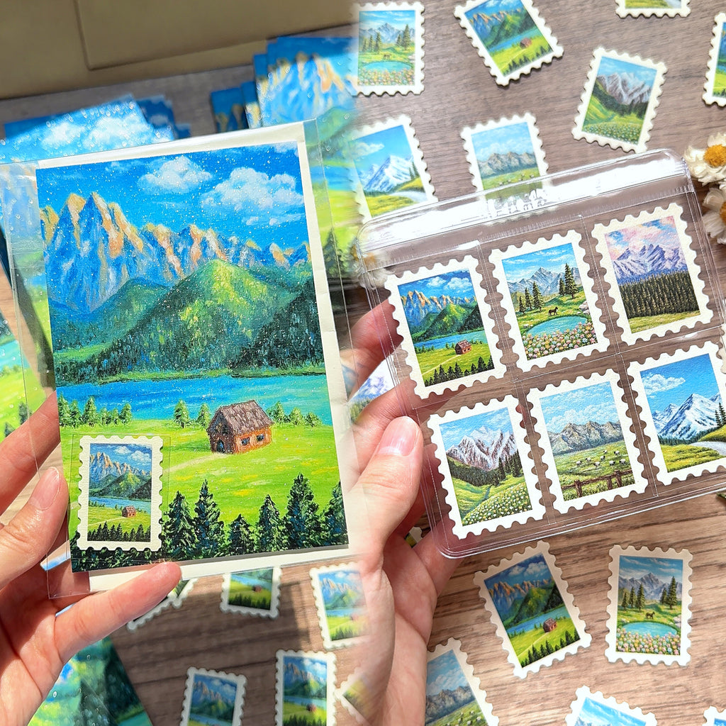 Horizon Mail Bundle – Art Print & Sticker Collection