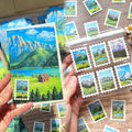 Horizon Mail Bundle – Art Print & Sticker Collection